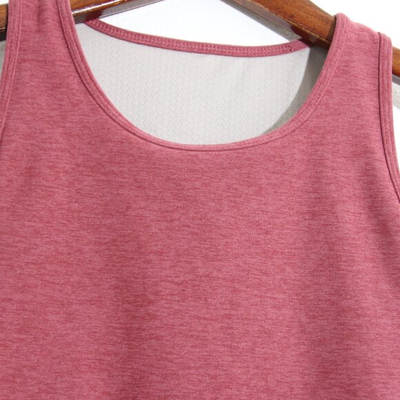 Vuori Elevation Plyo Tank Top Dreamknit Move Desert Rose Heather Pink Size Small - Picture 3 of 12